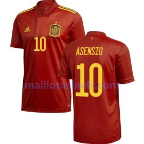 Maillot de Foot Espagne Asensio 10 Domicile UEFA EURO 2020